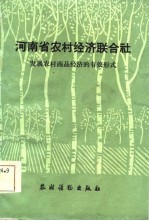 河南省农村经济联合社 发展农村商品经济的有效形式