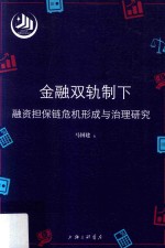 金融双轨制下融资链危机形成与治理研究