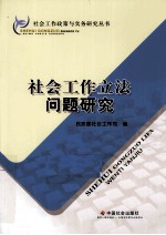 社会工作立法问题研究