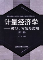 计量经济学  模型、方法及应用