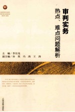 审判实务热点、难点问题解析