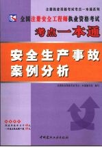 全国注册安全工程师执业资格考试考点一本通 安全生产事故案例分析