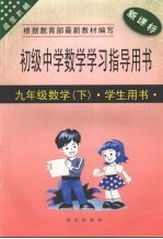 新课标初级中学数学学习指导用书 九年级数学 下 学生用书