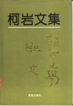 柯岩文集 第3卷 报告文学 散文