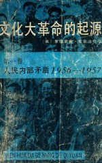 文化大革命起源 第一卷 人民内部矛盾