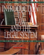 GRILLIOT'S INTRODUCTION TO LAW AND THE LEGAL SYSTEM SIXTH EDITION