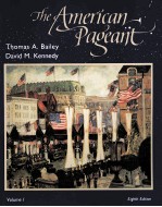 THE AMERICAN PAGEANT A HISTORY OF THE REPUBLIC VOLUME 1 8TH EDITION