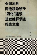 全国地县两级领导班子“四化”建设进程抽样调查报告文集 中