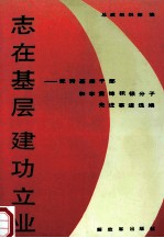 志在基层 建功立业 优秀基层干部和学雷锋积极分子先进事迹选编