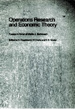 OPERTIONS RESEARCH AND ECONOMIC THEORY