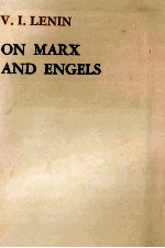 ON MARX AND ENGELS