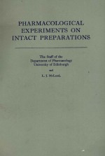 PHARMACLOLOGICAL EXPERIMENTS ON INTACT PREPARATIONS