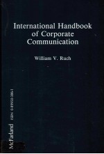 INTERNATIONAL HANDBOOK OF CORPORATE COMMUNICATION