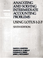 ANALYZING AND SOLVING INTERMEDIATE ACCOUNTING PROBLEM SIXTHEDITION