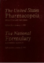 THE UNITED STATES PHARMACOPEIA TWENTY FIRST REVISION OFFICIAL FROM JANUARY 1