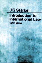 AN INTRODUCTION TO INTERNATIONAL LAW EIGHTH EDITION