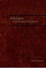 RELIGION IN SOCIOLOGICAL PERSPECTIVE