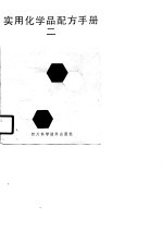 实用化学品配方手册 2