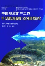 中国地质矿产工作中长期发展战略与宏观部署研究