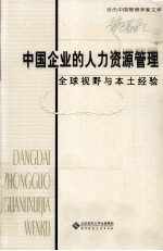 中国企业的人力资源管理 全球视野与本土经验