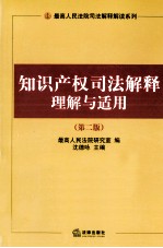 知识产权司法解释理解与适用