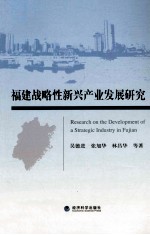 福建战略性新兴产业发展研究