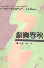 中国当代改革文学丛书 企业明星卷 创业春秋