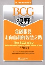 BCG视野 金融服务走向赢利的智慧之路