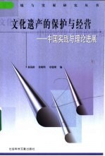 文化遗产的保护与经营 中国实践与理论进展