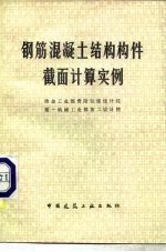 钢筋混凝土结构构件截面计算实例