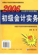 2006应试指导及模拟测试 初级会计实务