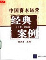 中国资本运营经典案例  上  创新篇