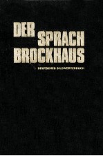 DER SPRACH BROCKHAUS