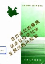 普洱哈尼族彝族自治县经济社会发展战略与规划