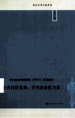 公共行政发展 寻找决定性力量