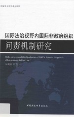 国际法治视野内国际非政府组织问责机制研究