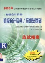 2005年全国会计专业资格考试应试指南 初级会计实务/经济法基础