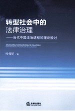 转型社会中的法律治理 当代中国法治进程的理论检讨