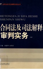 合同法及司法解释审判实务  上