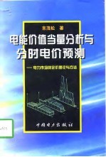 电能价值当量分析与分时电价预测  电力市场的定价理论与方法