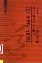 中国本土文化视野下的西方哲学