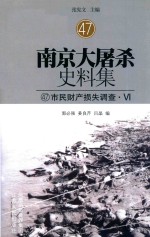 南京大屠杀史料集 47 市民财产损失调查·6