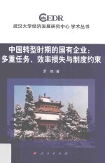 武汉大学经济发展研究中心学术丛书 中国转型时期的国有企业 多重任务、效率损失与制度约束