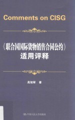 《联合国国际货物销售合同公约》适用评释