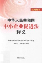 中华人民共和国中小企业促进法释义