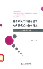 青年农民工的社会资本对择偶模式的影响研究 以成都市为例