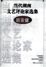 当代湖南文艺评论家选集 胡宗健卷