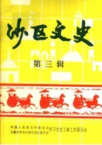 沙依巴克区文史资料 第3辑