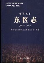 攀枝花市东区志 1973-2000