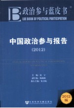 中国政治参与报告 2012版